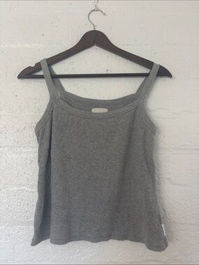 Le Bon shoppe cotton gray tank